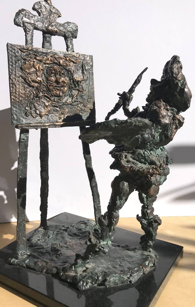 Original Figurative Celebrity Sculpture by Peter Vamosi - Vamosiart Group