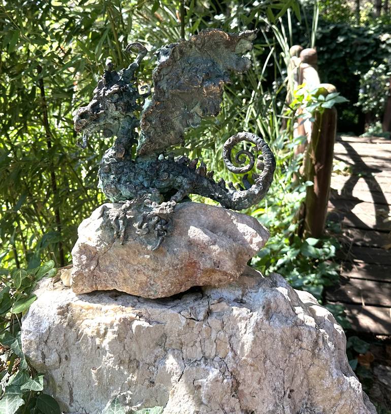 Original Cubism Animal Sculpture by Vamosiart Gallery