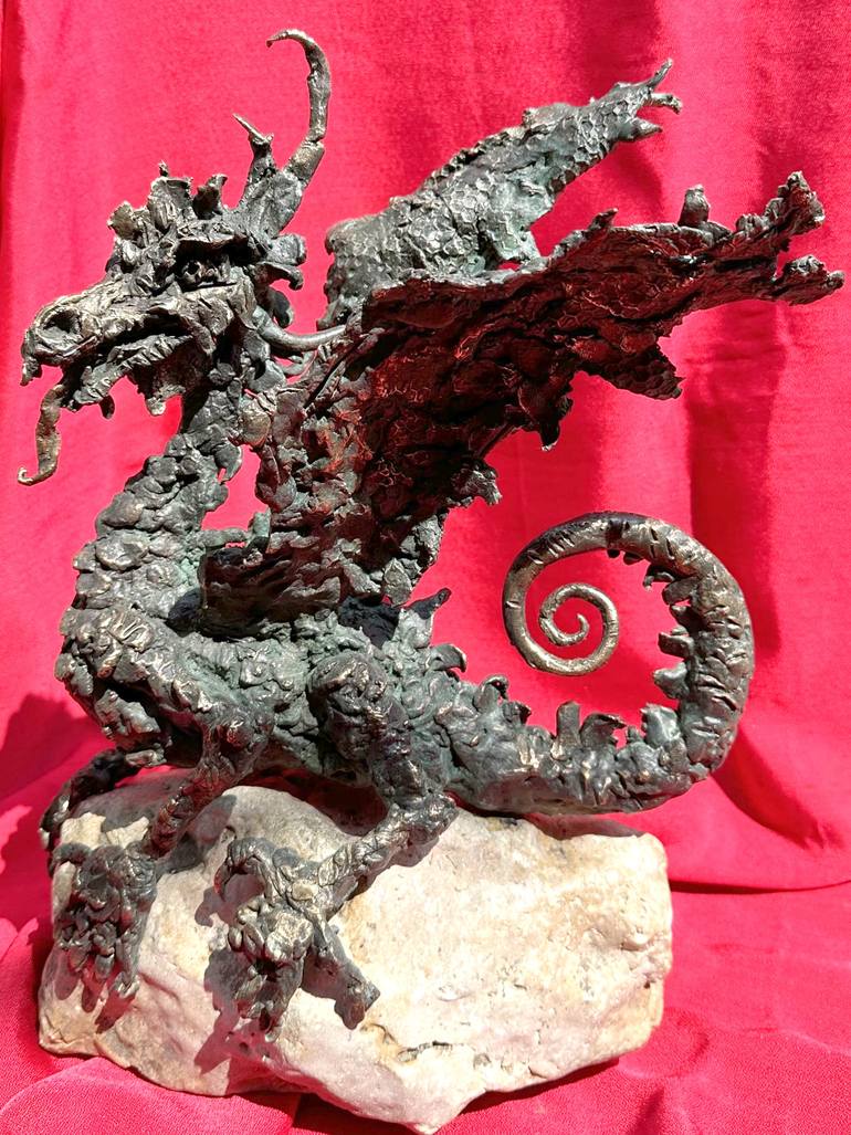 Original Cubism Animal Sculpture by Vamosiart Gallery