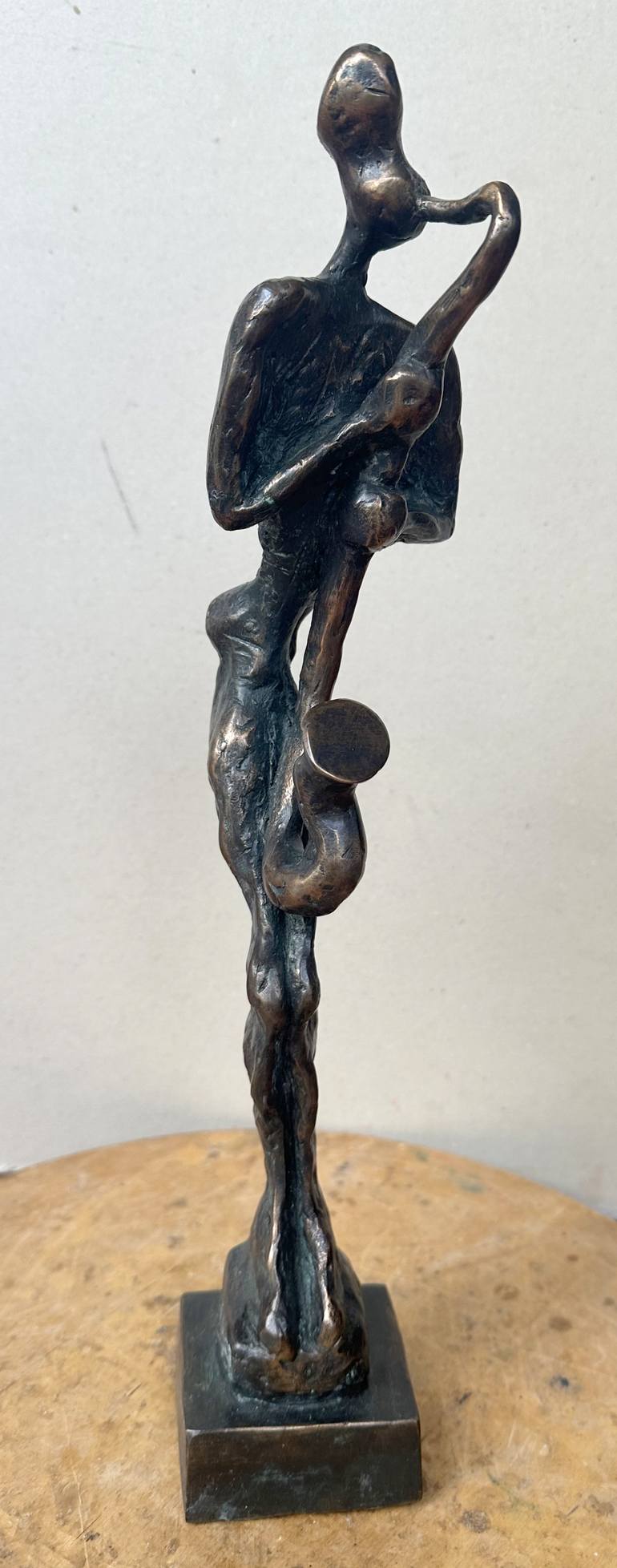 Original Cubism Music Sculpture by Vamosiart Gallery