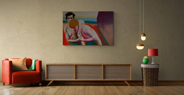 Original Figurative Sport Painting by Peter Vámosi - VamosiArt group