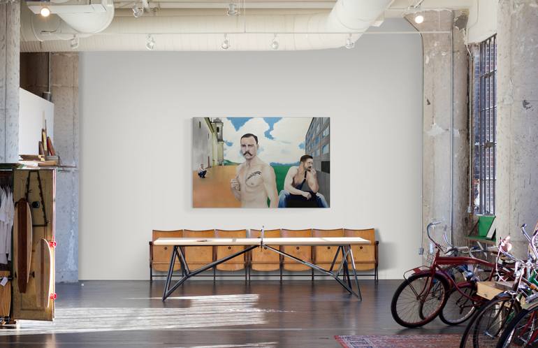 Original Figurative Body Painting by Vamosiart Gallery