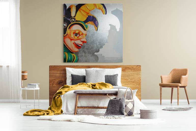 Original Expressionism Humor Painting by Vamosiart Gallery