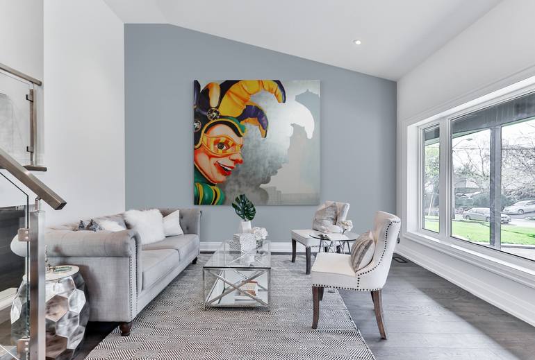 Original Expressionism Humor Painting by Vamosiart Gallery