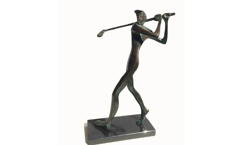 Original Figurative Sport Sculpture by Peter Vámosi - VamosiArt group