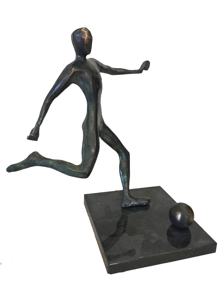 Original Figurative Sport Sculpture by Peter Vámosi - VamosiArt group