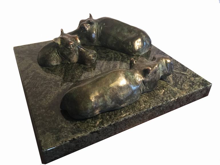 Original Figurative Animal Sculpture by Peter Vamosi - Vamosiart Group