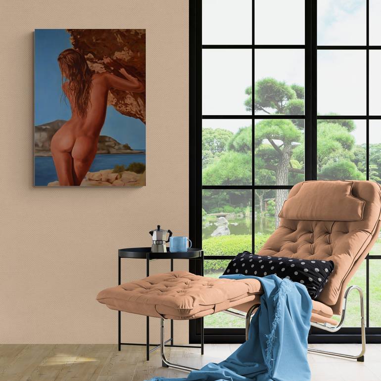 Original Nude Painting by Peter Vámosi - VamosiArt group