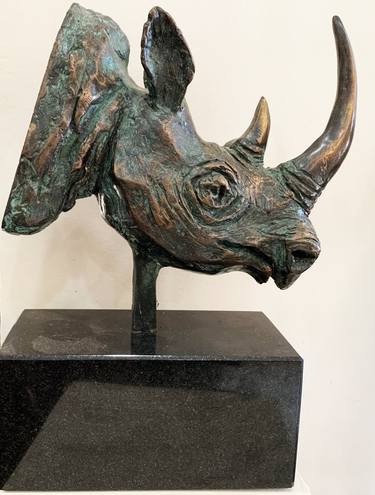 Rhino head by Kristof Toth thumb