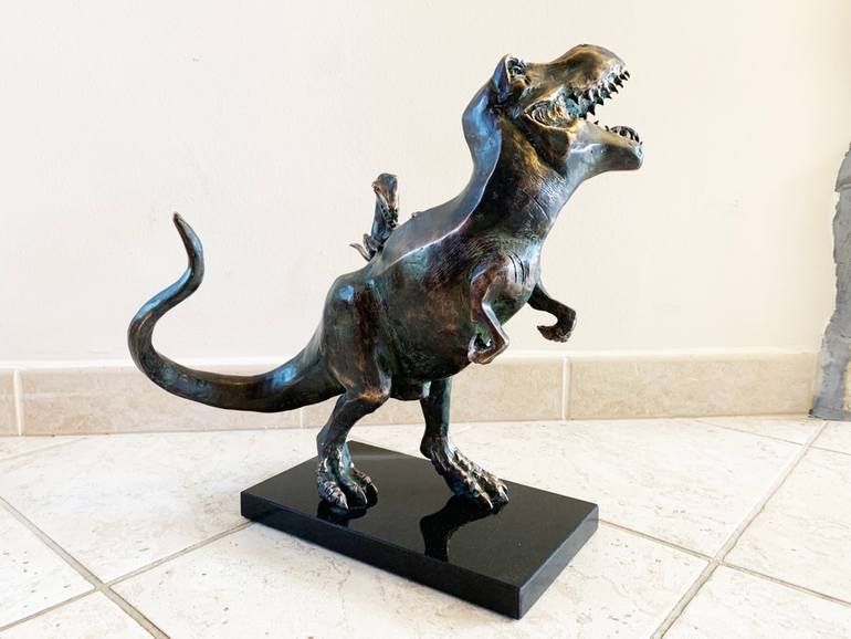 Original Cubism Animal Sculpture by Vamosiart Gallery