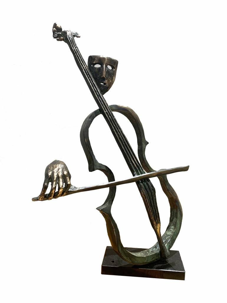 Original Figurative Music Sculpture by Peter Vámosi - VamosiArt group