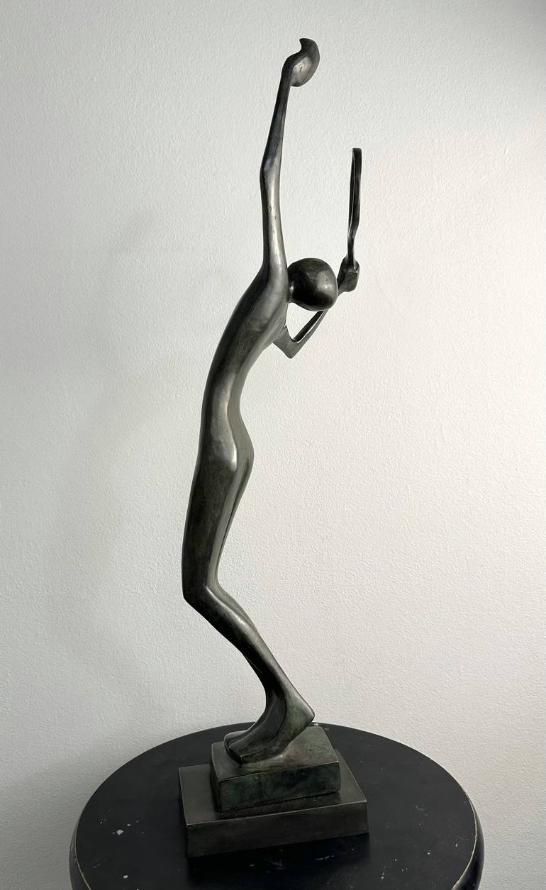 Original Cubism Sports Sculpture by Vamosiart Gallery