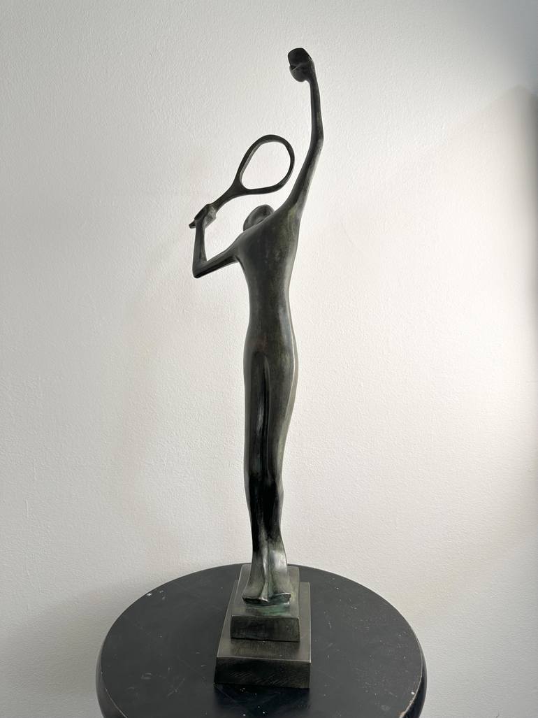 Original Cubism Sports Sculpture by Vamosiart Gallery