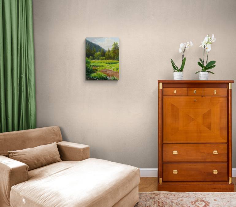 Original Photorealism Nature Painting by Peter Vámosi - VamosiArt group