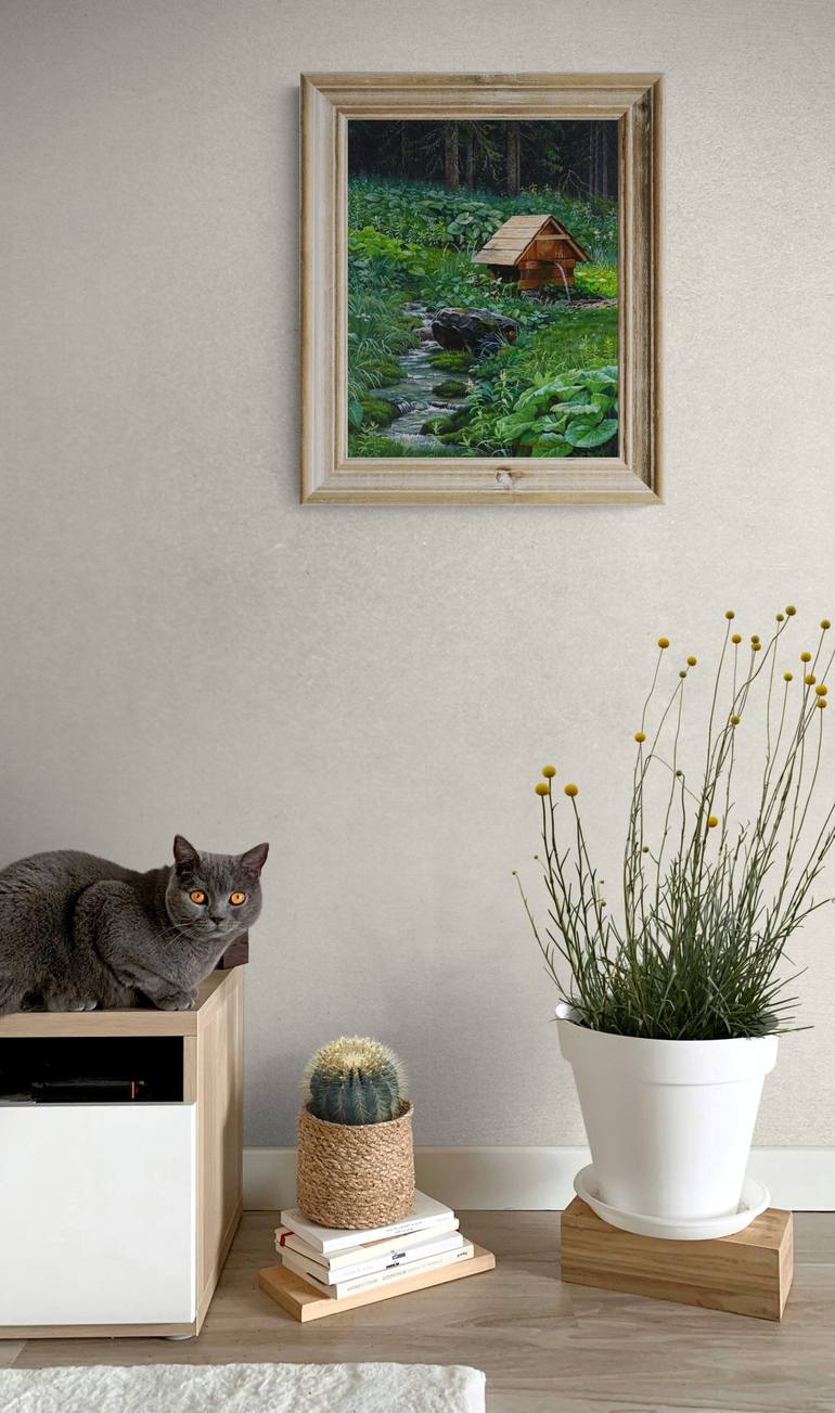 Original Photorealism Botanic Painting by Peter Vámosi - VamosiArt group