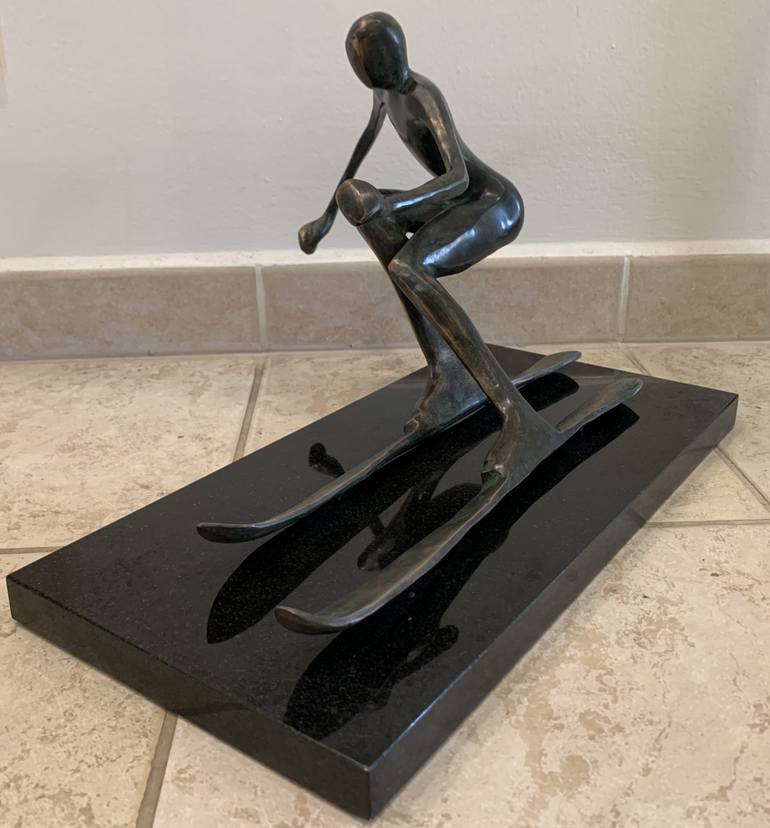 Original Cubism Sports Sculpture by Vamosiart Gallery