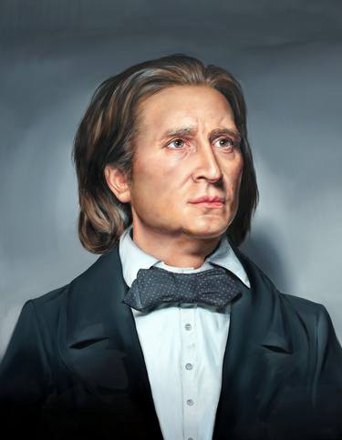 Franz Liszt by Peter Duhaj thumb