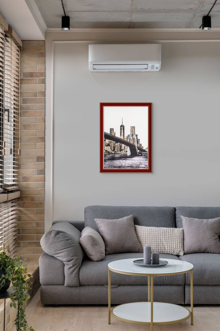 Original Black & White Architecture Mixed Media by Florin Mihai