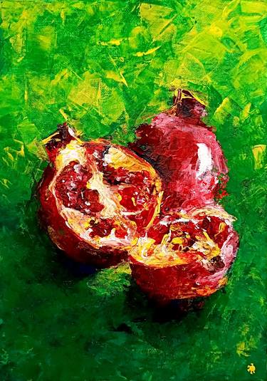 Original Expressionism Still Life Painting by Vitali Kozeratski