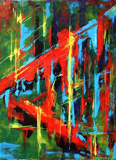 Original Abstract Expressionism Abstract Paintings by Vitali Kozeratski