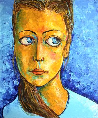 Original Expressionism Portrait Paintings by Vitali Kozeratski