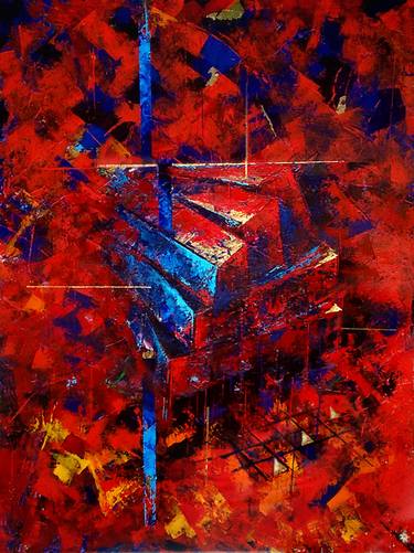 Original Abstract Expressionism Abstract Paintings by Vitali Kozeratski