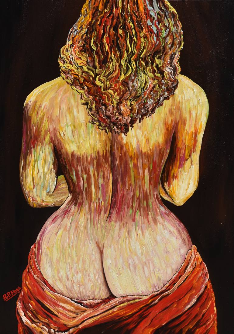 Woman painting erotic 10,996 Erotic