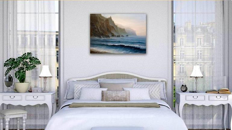 Original Seascape Painting by Mariia Ignatkina