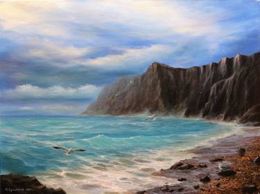 Original Seascape Paintings by Mariia Ignatkina