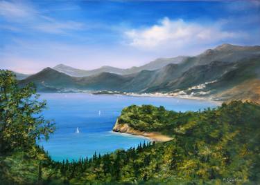 Original Fine Art Landscape Paintings by Mariia Ignatkina