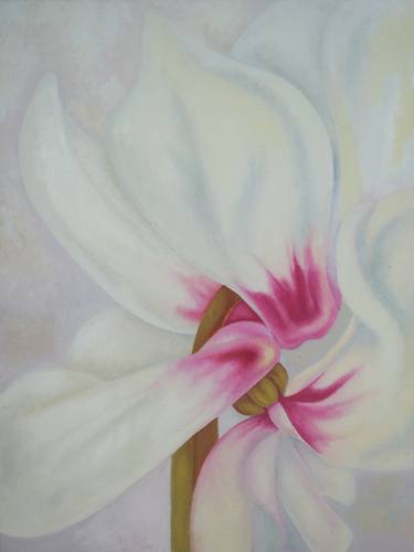 Original Floral Painting by Anne Feldman
