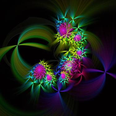 Flower of the Amazon I Fractal Floral Design thumb