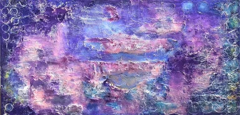 Original Fine Art Abstract Painting by Uruba F Slaughter