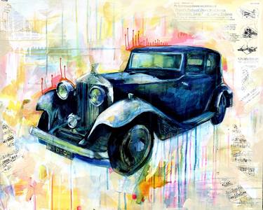 Print of Car Paintings by Shannon Carleen Knight