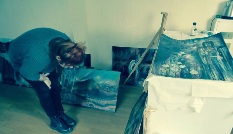 Original Figurative Nature Painting by Cherianne Dawn