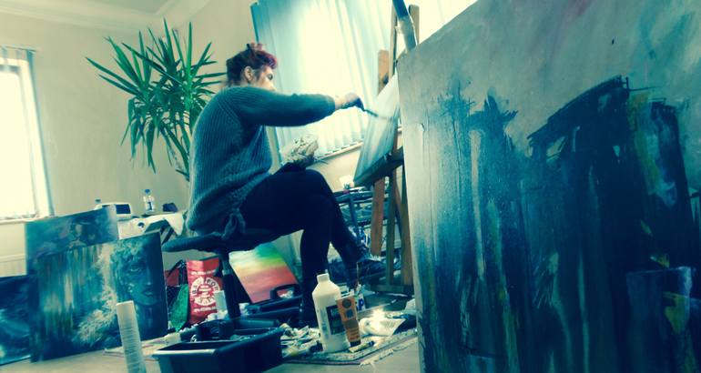 Original Figurative Nature Painting by Cherianne Dawn