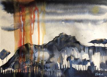 Print of Abstract Expressionism Landscape Paintings by Cherianne Dawn