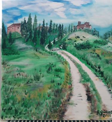 Print of Realism Landscape Paintings by Rosario Grimaldi