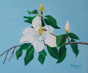 Original Realism Floral Paintings by Rosario Grimaldi