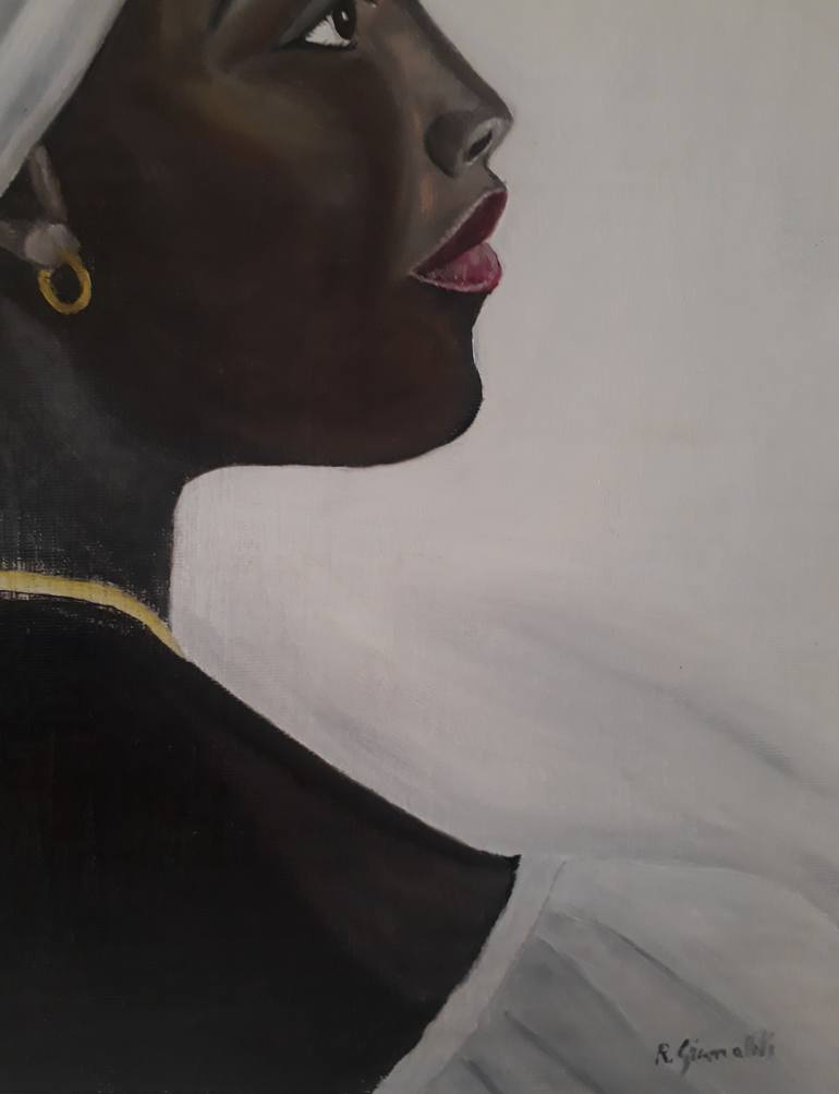 Original Portraiture Fashion Painting by Rosario Grimaldi