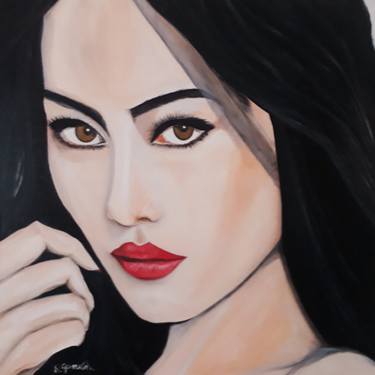 Original Portraiture Women Paintings by Rosario Grimaldi