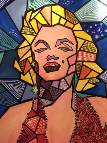 Print of Art Deco Celebrity Paintings by Marconi Calindas-Cafege