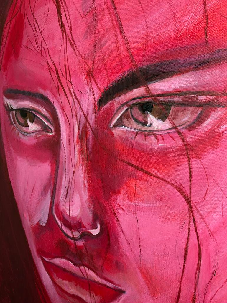 Original Contemporary Abstract Painting by Aimeth Aguilar