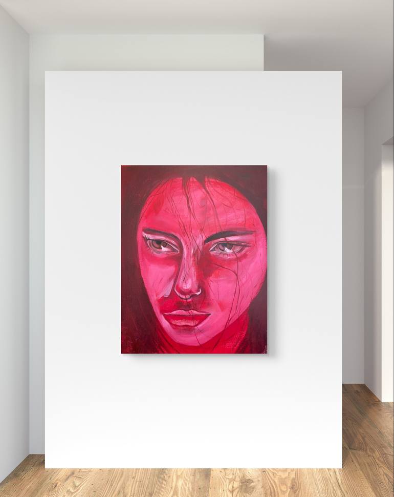 Original Contemporary Abstract Painting by Aimeth Aguilar