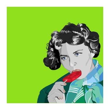 Ices with Ingrid (30cm x 30cm) - Limited Edition of 10 thumb