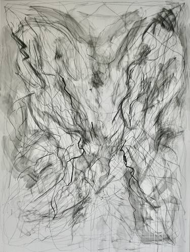 Original Abstract Expressionism Abstract Drawings by Bert Wils