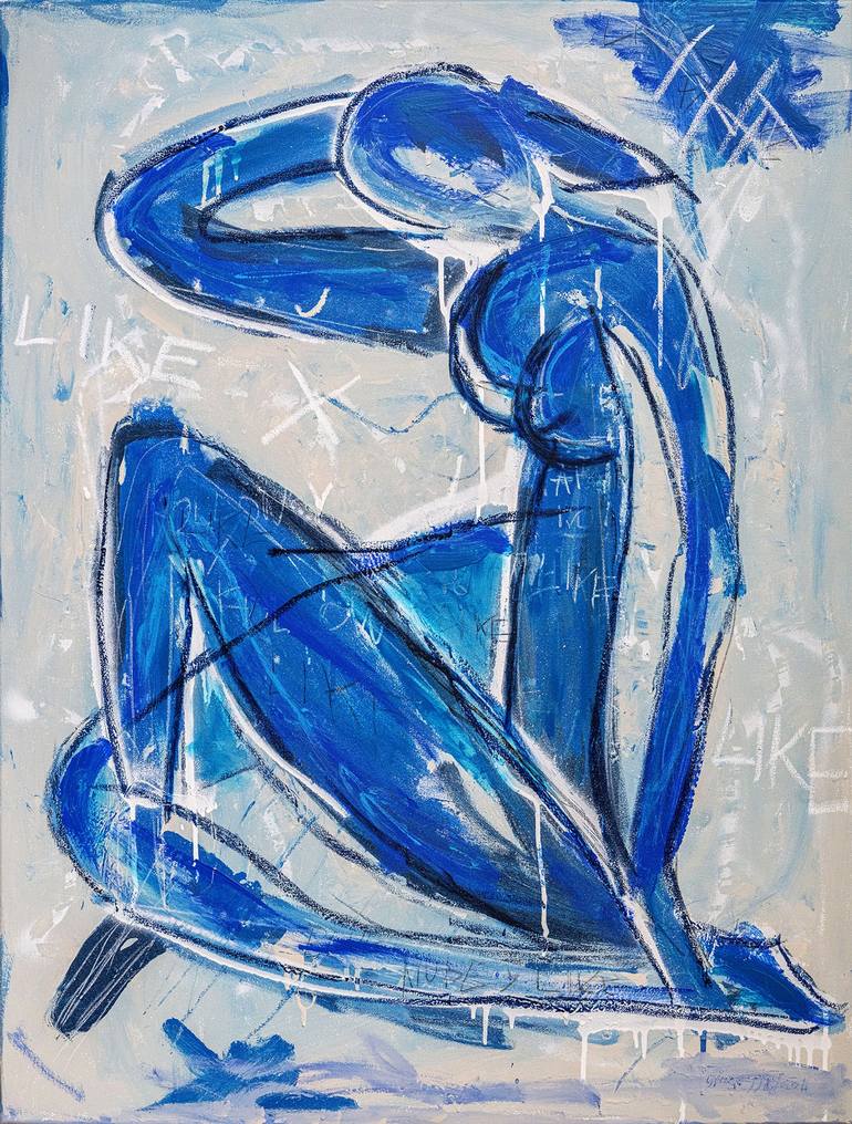 Original Abstract Graffiti Paintings by Diego Tirigall