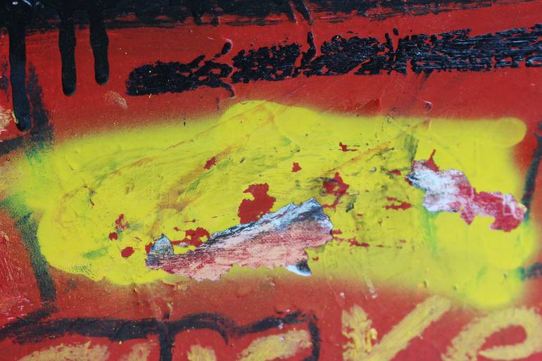 Original neo expressionism Graffiti Painting by Diego Tirigall