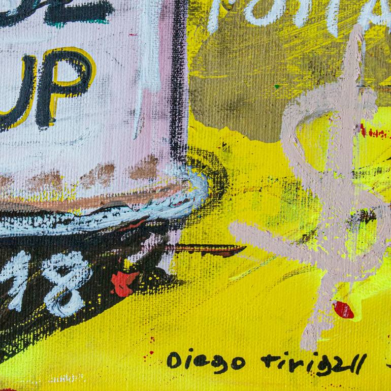 Original Expressionism Popular culture Painting by Diego Tirigall