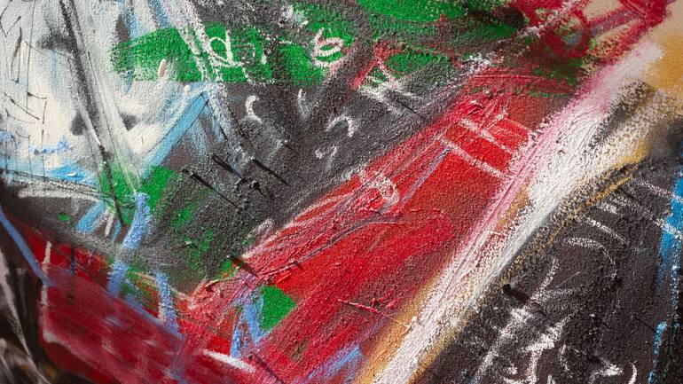 Original Expressionism Cartoon Painting by Diego Tirigall